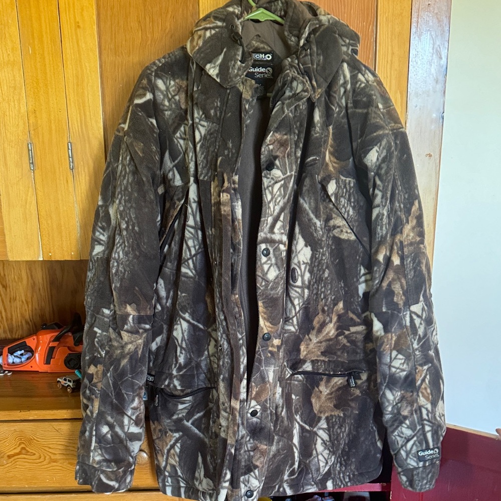 Cabela's Men's Woodland Camo Performance Jacket